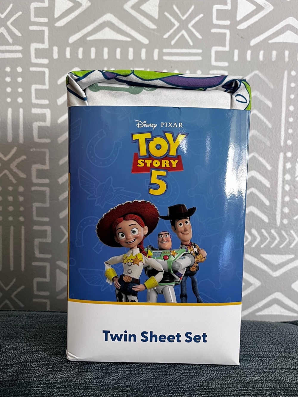 Disney Toy Story 5 Twin Sheet Set 3-Piece Microfiber Bed Woody Buzz Lightyear